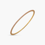 Bangles Circle of Love Pink Silver Bangle