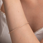 Bangles Circle of Love Pink Silver Bangle
