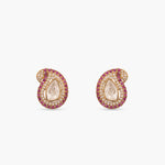 Ira Moissanite Silver Stud Earrings
