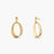Coastline Orbelle Silver Drop Earrings