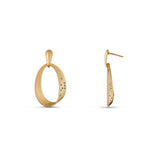 Earrings Coastline Orbelle Silver Drop Earrings