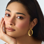 Earrings Coastline Orbelle Silver Drop Earrings