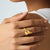 Coastline Seiche Silver Ring