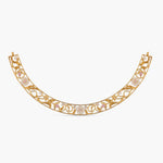 Necklaces Blossom Veil Statement Silver Hasli Necklace