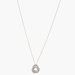 Necklaces Love Knot CZ Silver Pendant Necklace