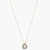 Love Knot CZ Silver Pendant Necklace