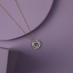 Necklaces Love Knot CZ Silver Pendant Necklace