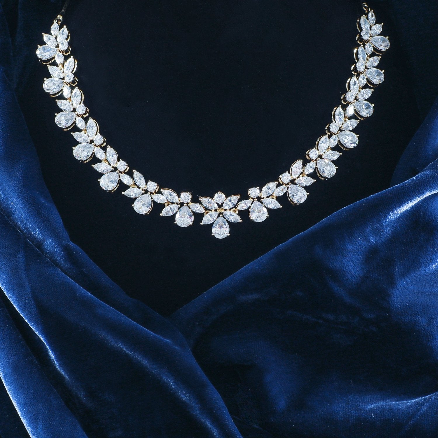 Necklace Fiorella CZ Silver Necklace
