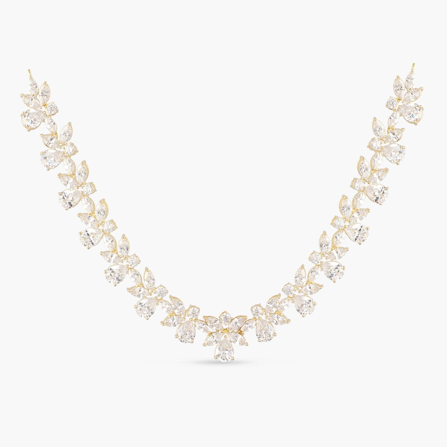 Necklace Fiorella CZ Silver Necklace
