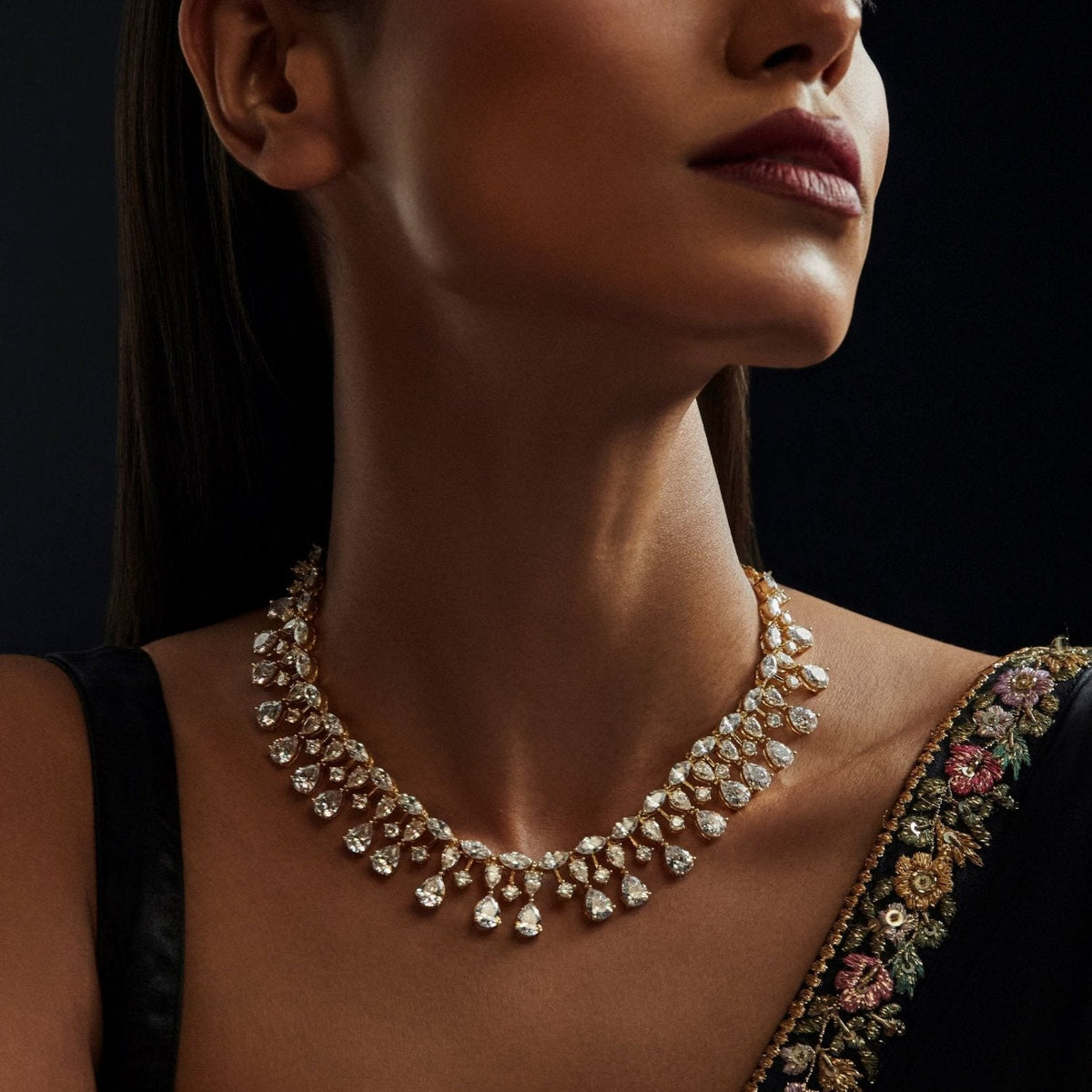 Necklace Seraphina CZ Silver Necklace