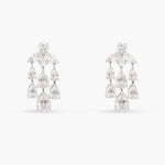 Earrings Aurelia CZ Silver Chandelier Earrings