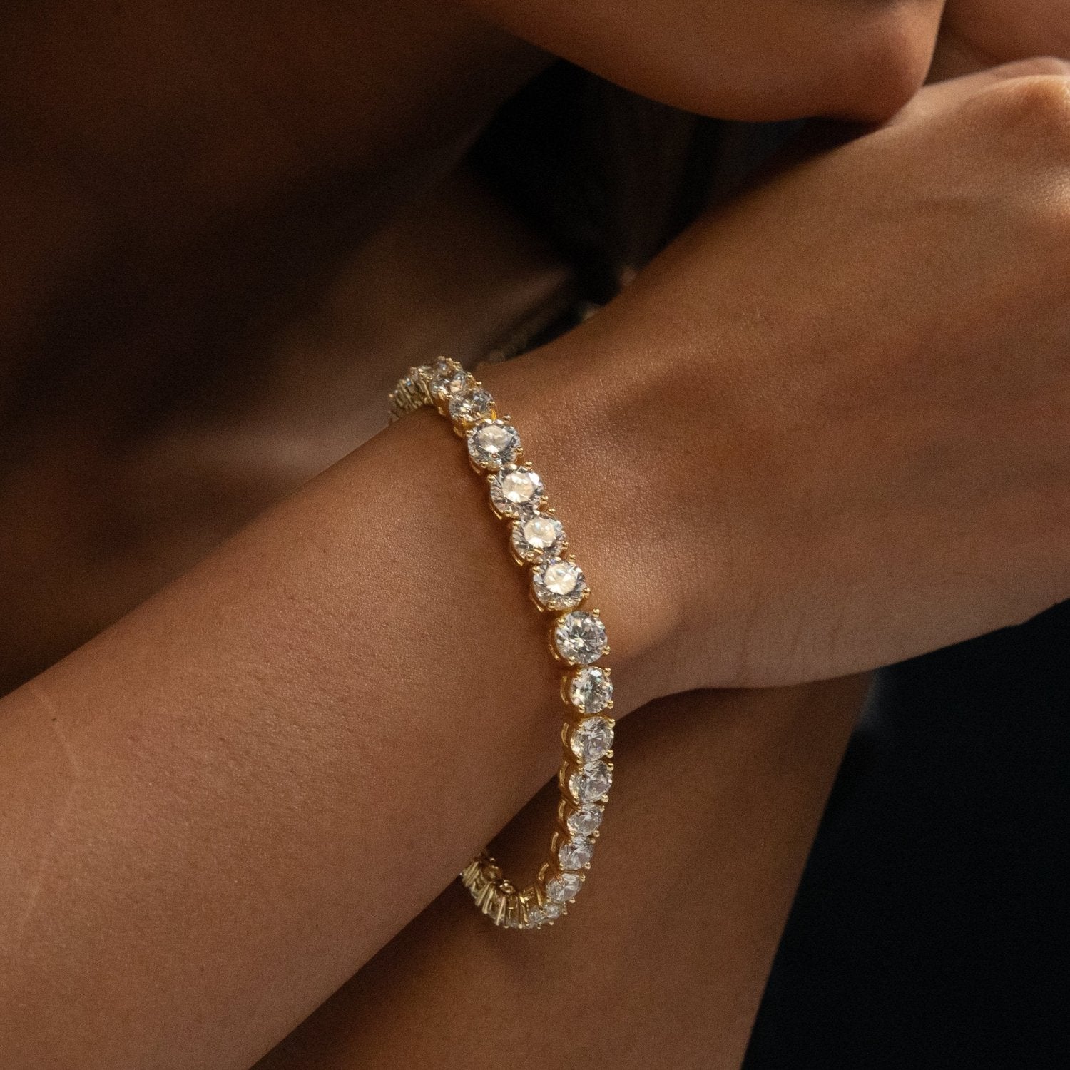Bracelet Celestia CZ Silver Tennis Bracelet