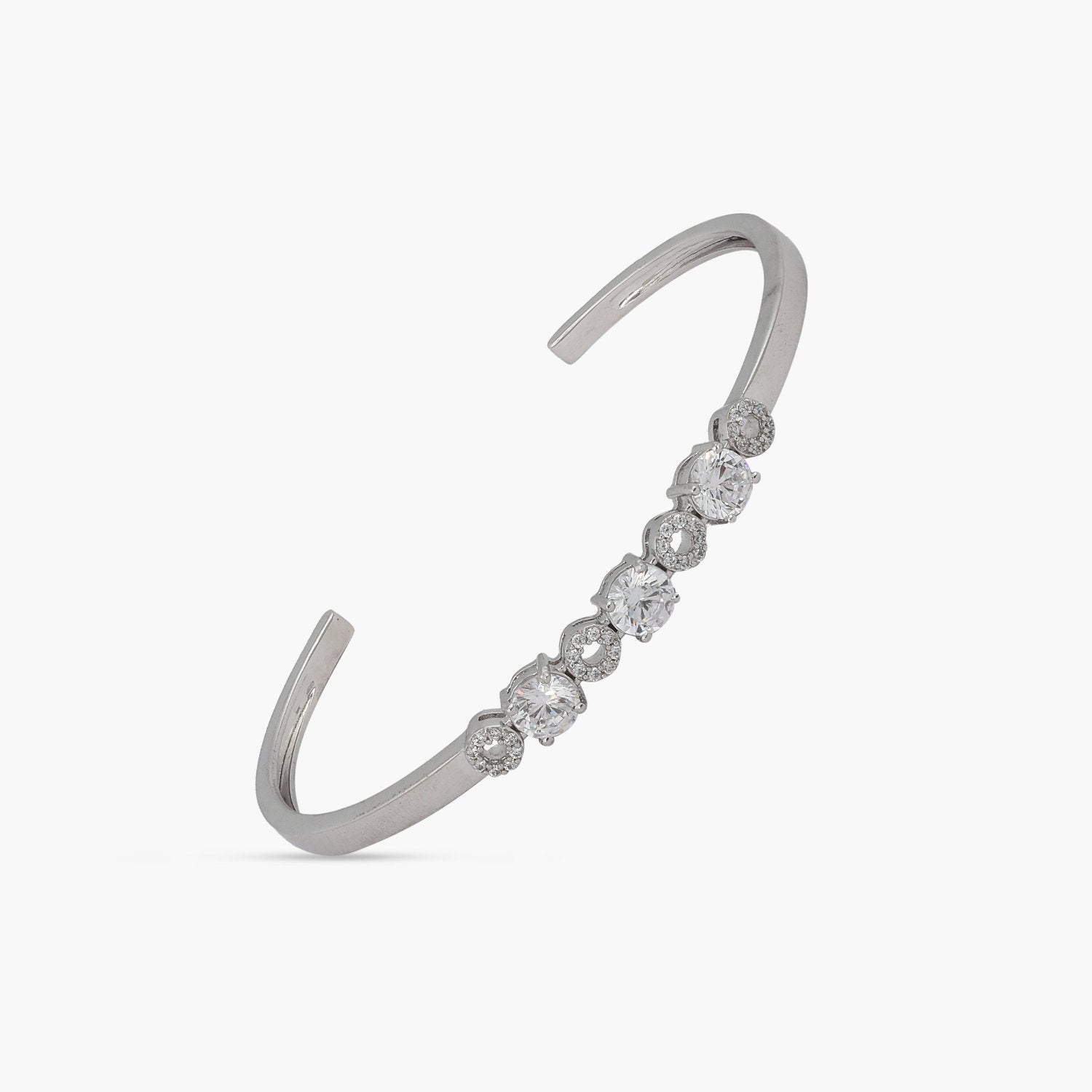 Ethereal CZ Silver Bracelet