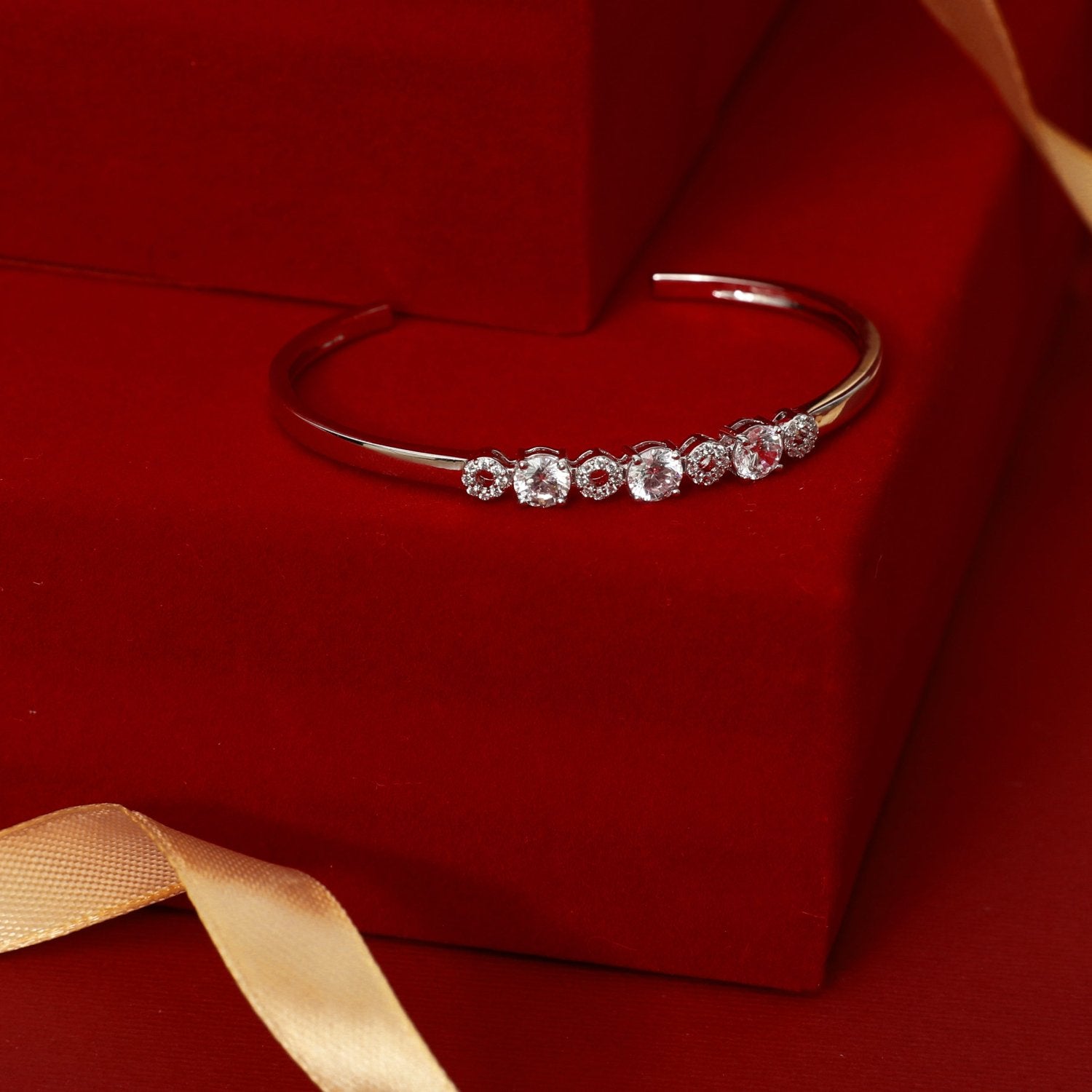 Bracelet Ethereal CZ Silver Bracelet