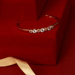 Bracelet Ethereal Gold Plated CZ Silver Bracelet