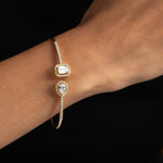 Bracelet Grace Gold Plated CZ Silver Bracelet