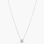 Necklace Essence CZ Silver Pendant Necklace