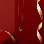 Necklace Essence Gold Plated CZ Silver Pendant Necklace