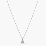 Necklace Eternal Glow CZ Silver Pendant Necklace