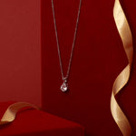Necklace Eternal Glow CZ Silver Pendant Necklace