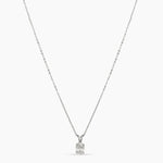 Necklace Celestial Spark CZ Silver Pendant Necklace