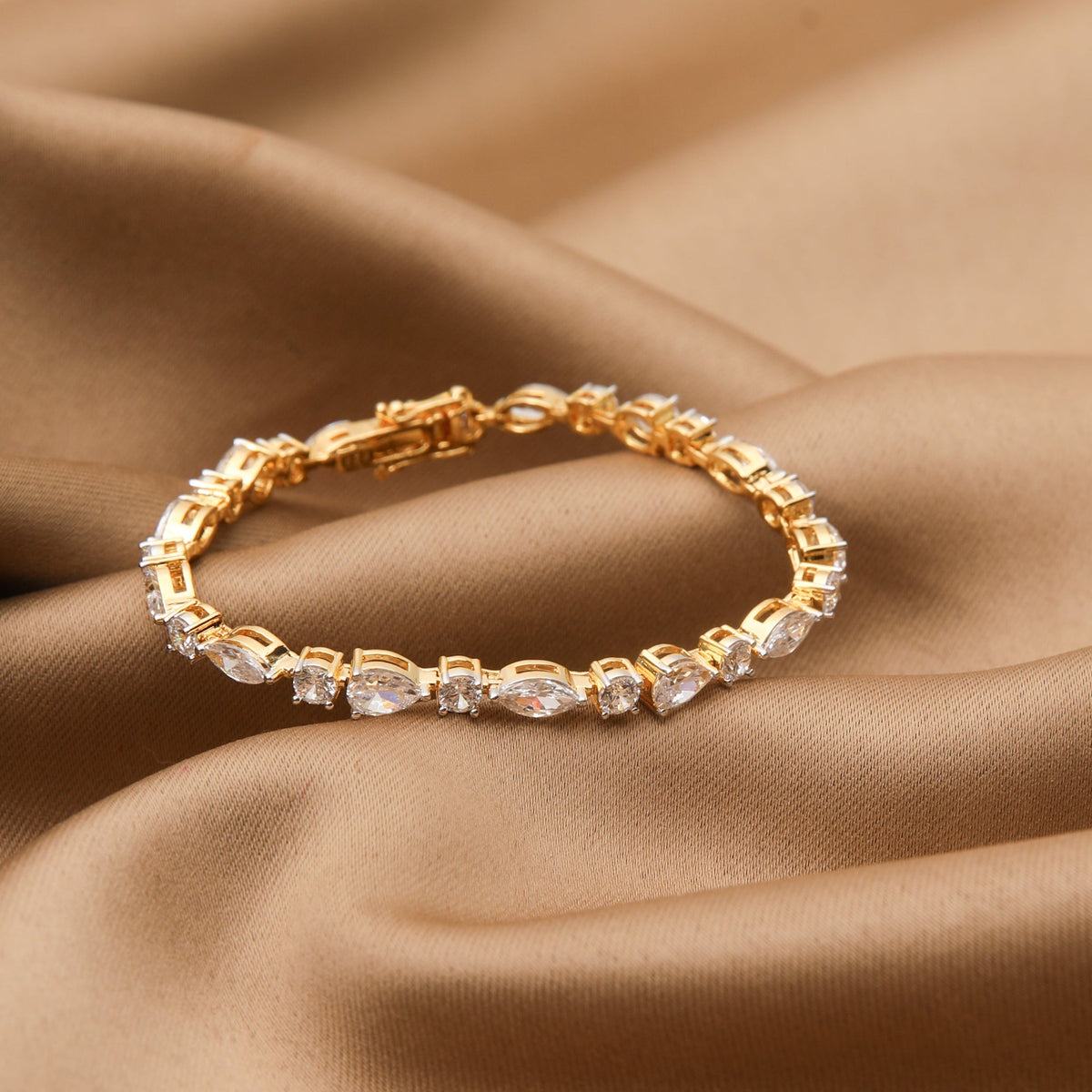 Bracelet Petite Harmony CZ Silver Bracelet