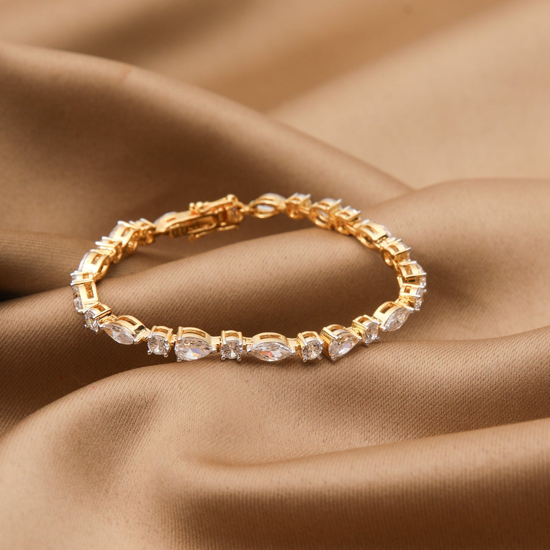 Bracelet Petite Harmony CZ Silver Bracelet