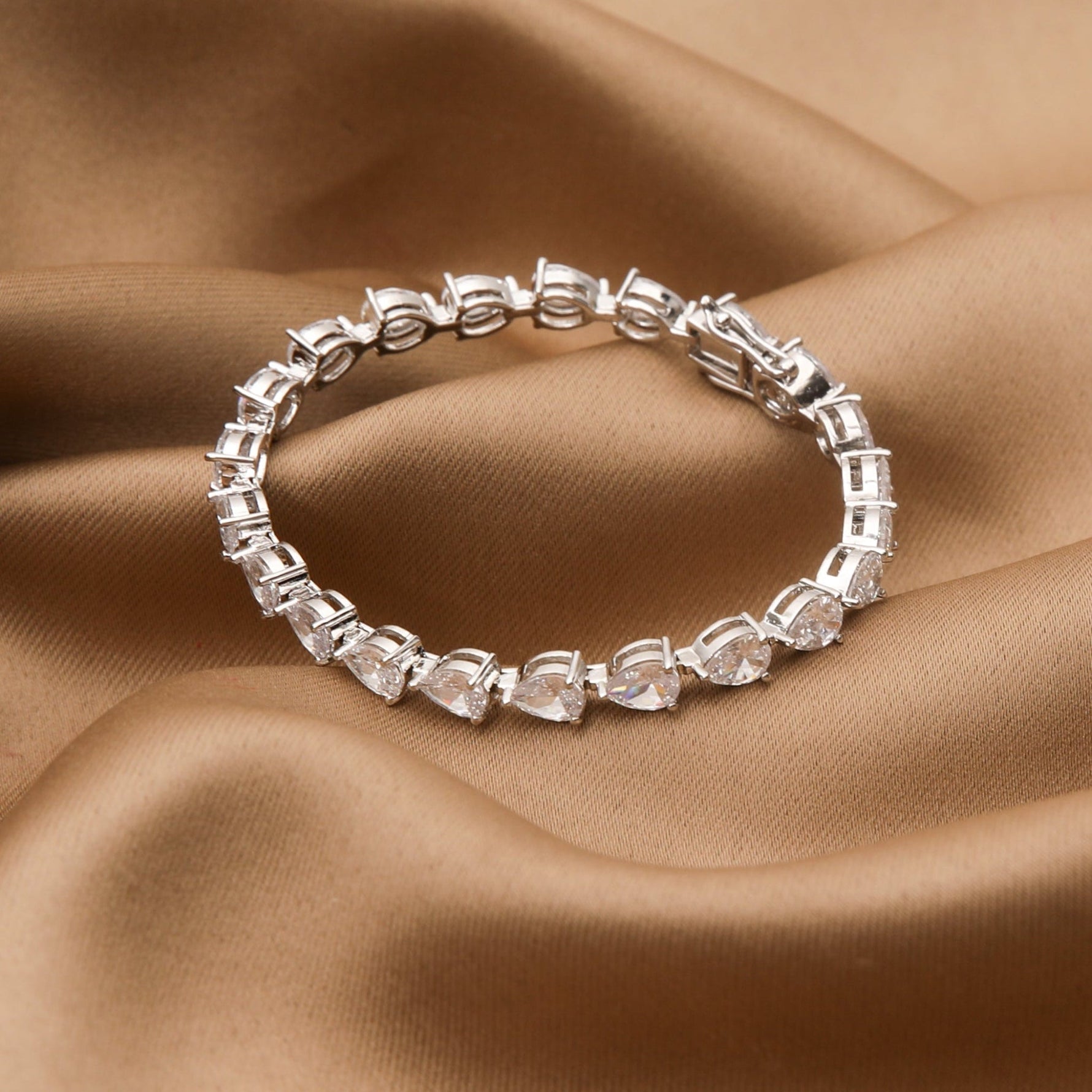 Bracelet Eternal Glow CZ Silver Tennis Bracelet