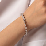 Bracelet Eternal Glow CZ Silver Tennis Bracelet