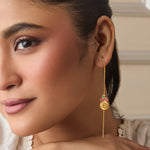 Nyra Silver Threader Earrings