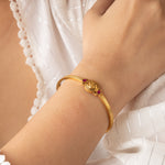 Nisha Coin Silver Bracelet