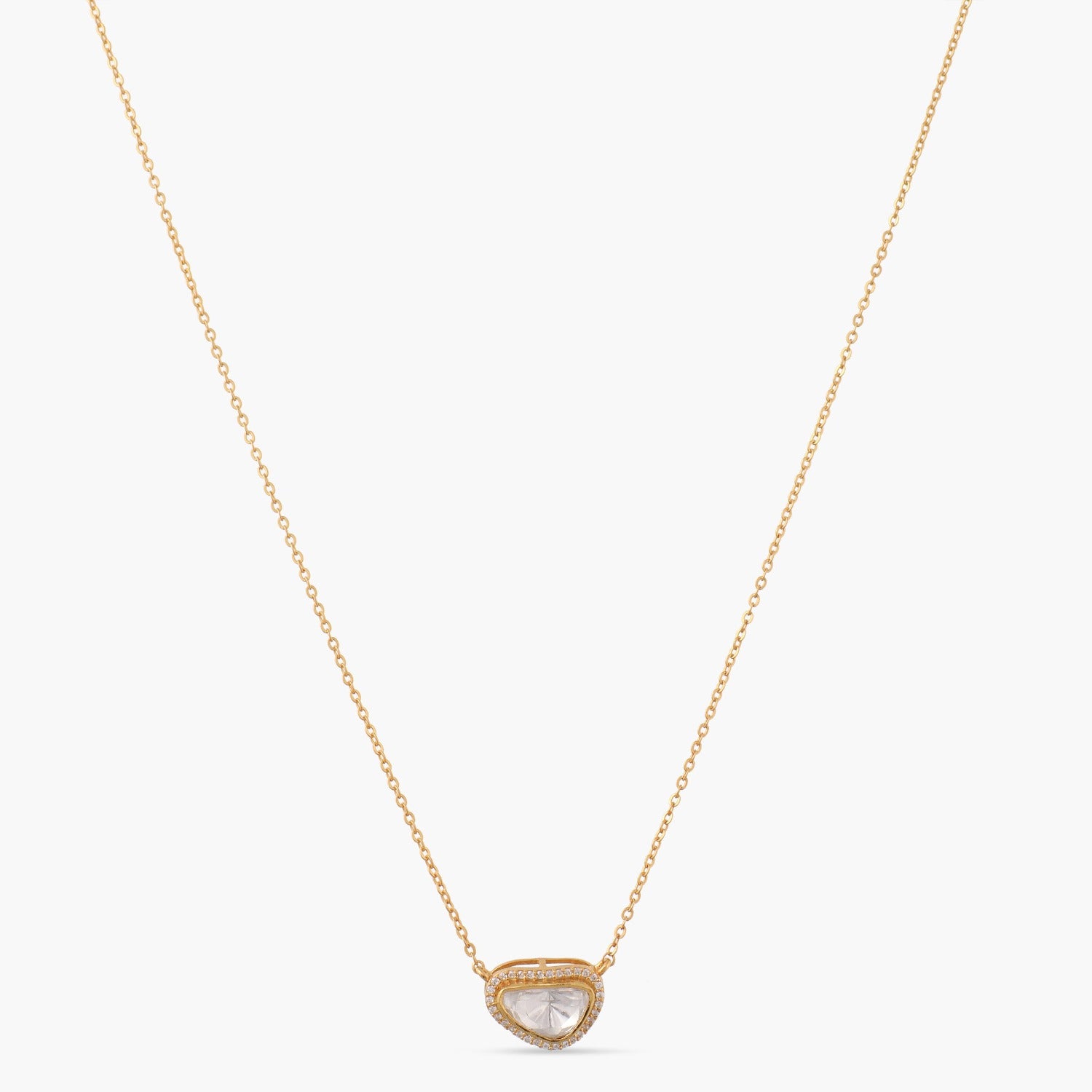 Pendants Halo Charm Moissanite Silver Pendant Necklace