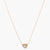 Halo Charm MOISSANITE SILVER MANGALSUTRA NECKLACE