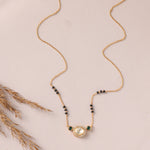 Necklaces Harmony Moissanite Silver Mangalsutra Necklace
