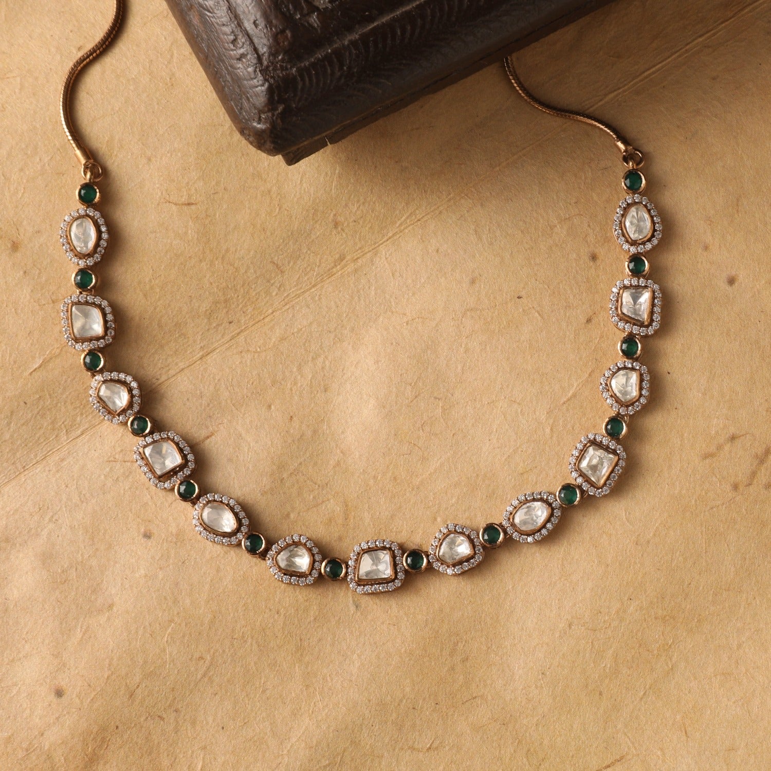 Serenade of Gems Moissanite Silver Necklace