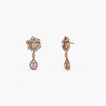 Earrings Moissanite Shine Silver Drop Earrings