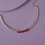 Necklaces Dainty CZ Silver Necklace