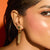 Fringe Ellena Gold Plated Drop Earrings