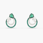 Earrings Emeraude Enchanted Silver Earrings