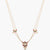 Malini Gold Plated Jadau and Pearl chain Short Necklace