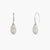 Verona Pearl Silver Drop Earrings