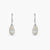 Verona Pearl Silver Drop Earrings