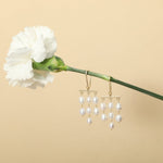 Earrings Luna Gold Plated Silver Drop Earrings