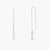 Cascade Silver Threader Earrings