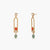 Oceanic Weavers Sleek Silver Drop Earrings