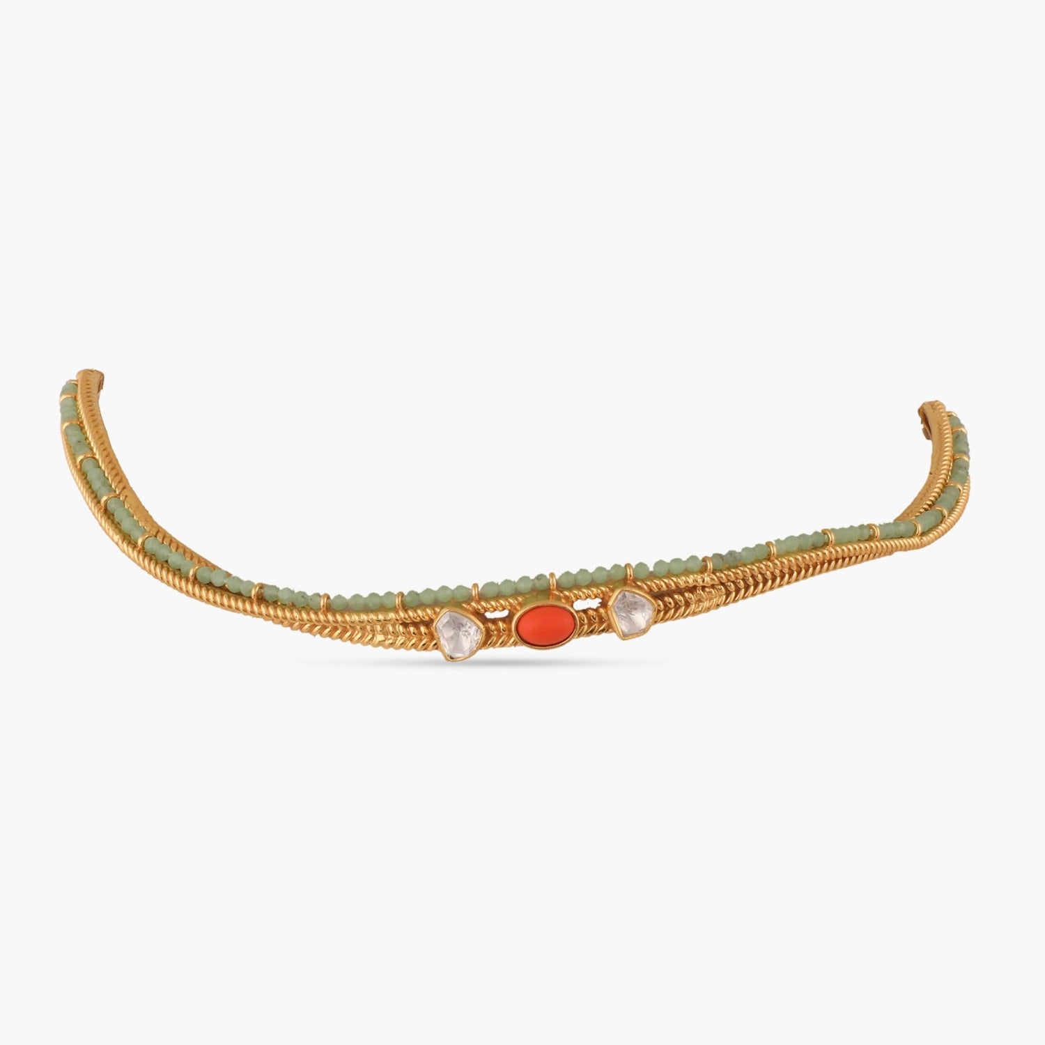 Necklaces Oceanic weavers Statement Silver Choker