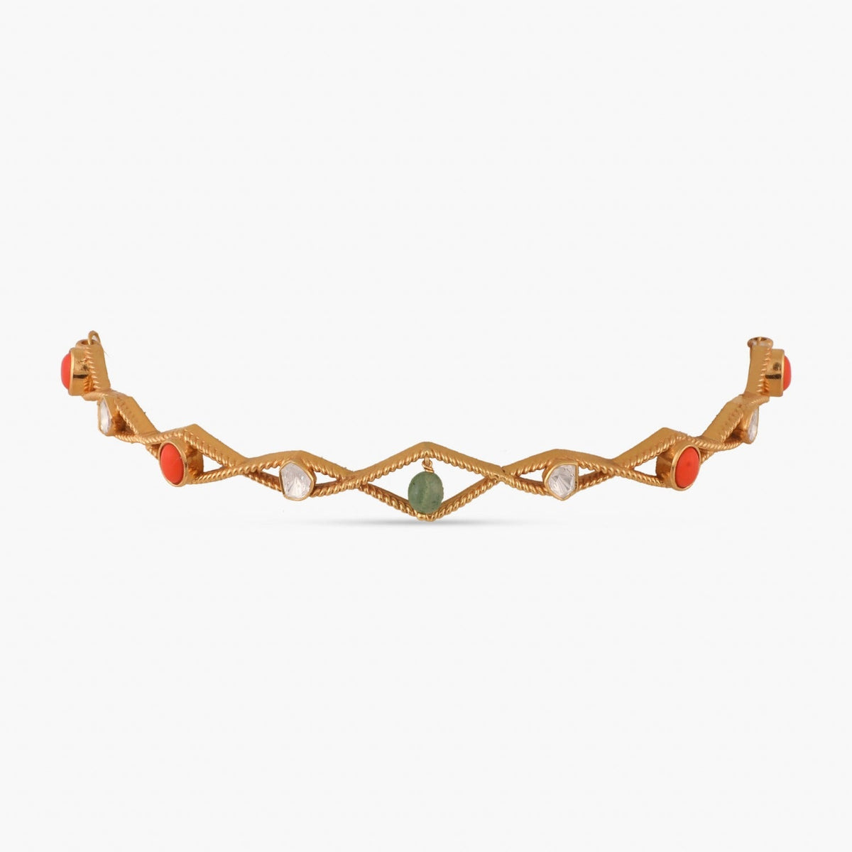 Necklaces Oceanic Weavers Intertwined Silver Choker