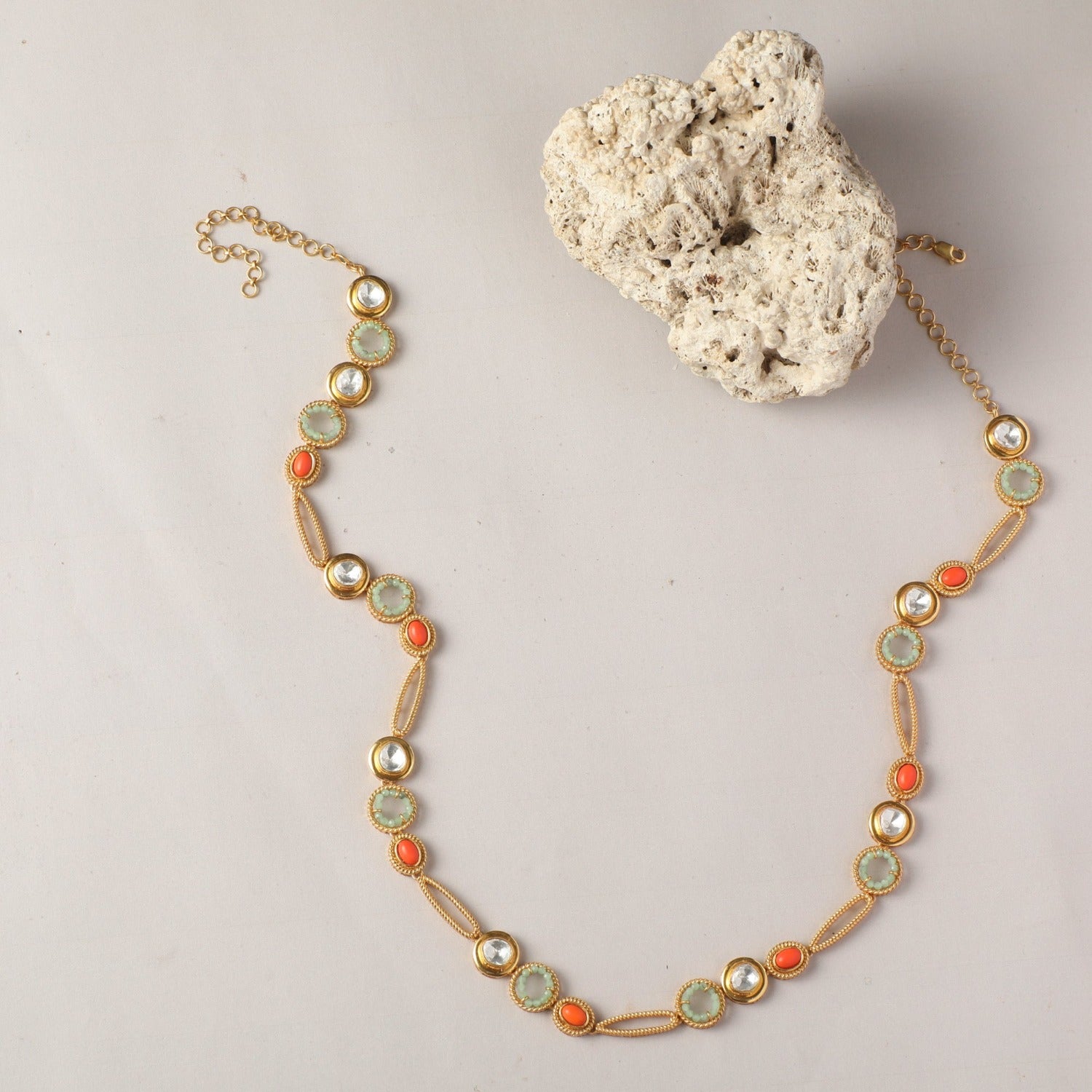Necklaces Oceanic Weavers Long Silver Necklace