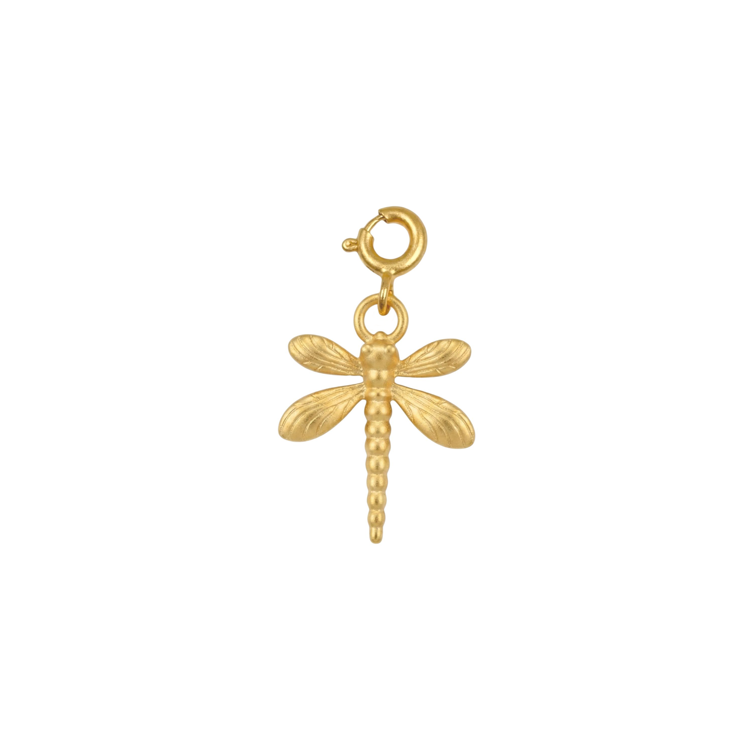 Pendant Dragonfly Silver Charm
