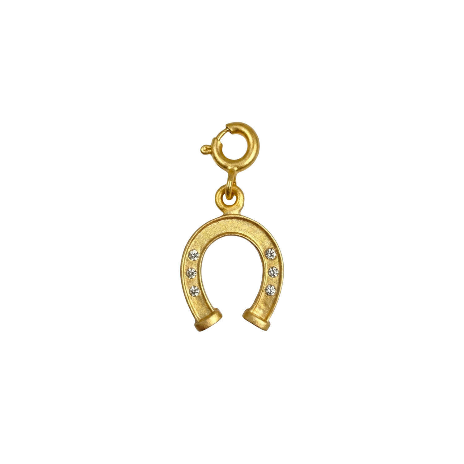 Pendant Lucky Horseshoe Silver Charm